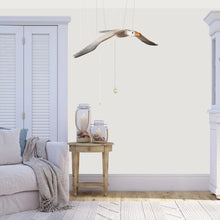 Load image into Gallery viewer, Seagull Wooden Mobile Bird
