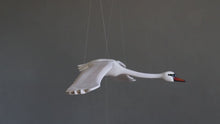 Load and play video in Gallery viewer, Swan Wooden Mobile Bird
